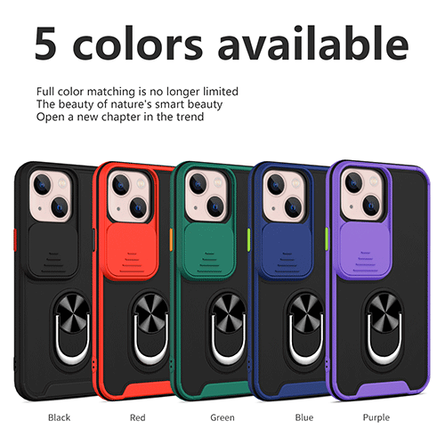 Чехол для телефона Slide Camera Cover с кольцом-держателем